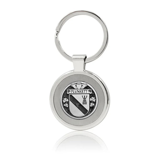 Plunkett Irish Stainless Steel Key Ring
