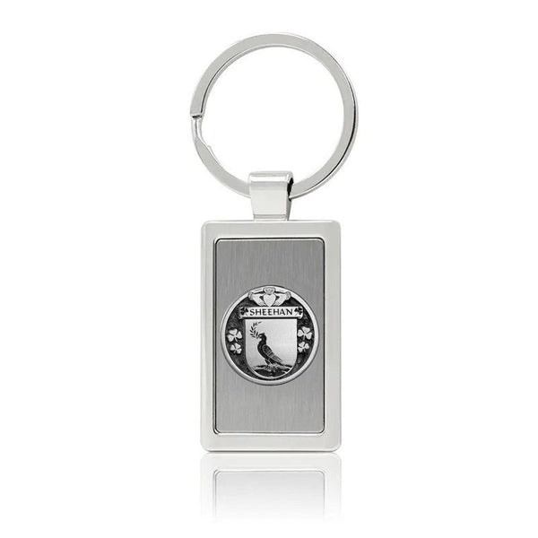 Sheehan Irish Stainless Steel Key Ring