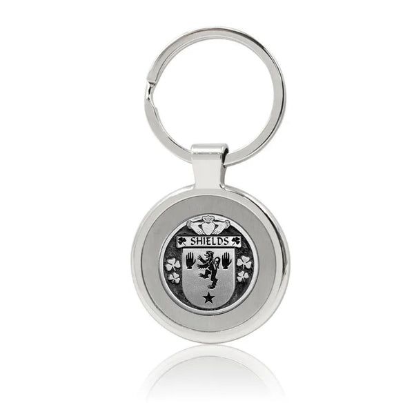 Shields Irish Stainless Steel Key Ring