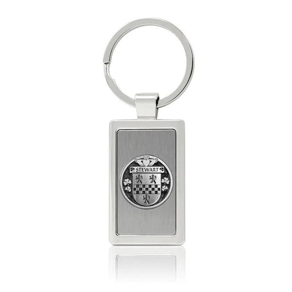 Stewart Irish Stainless Steel Key Ring