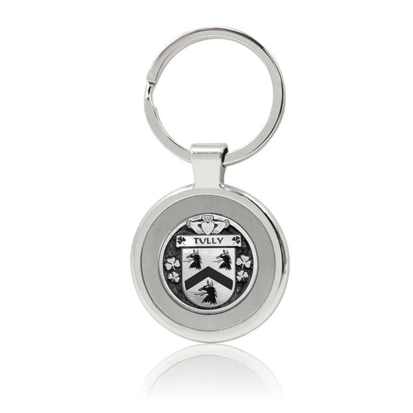 Tully Irish Stainless Steel Key Ring