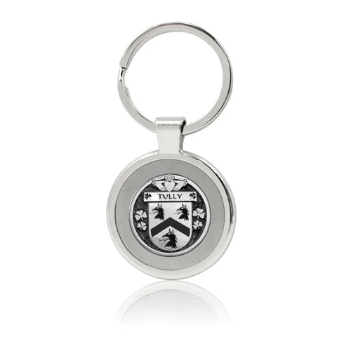 Tully Irish Stainless Steel Key Ring