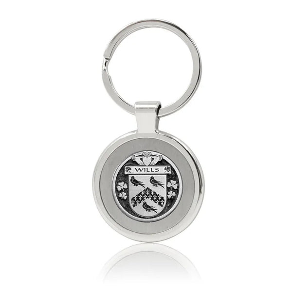 Willis Irish Stainless Steel Key Ring