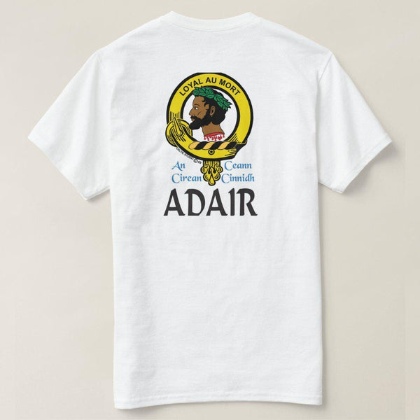 Adair Scottish Clan Crest Full T-Shirt, Family Crest Shirt