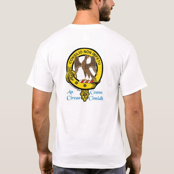 Agnew Scottish Clan Crest Full T-Shirt, Family Crest Shirt