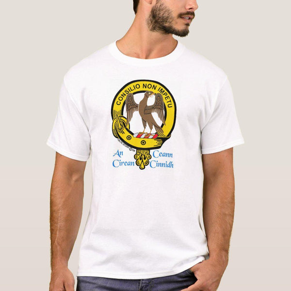 Agnew Scottish Clan Crest Full T-Shirt, Family Crest Shirt