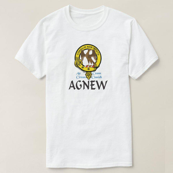 Agnew Scottish Clan Crest Full T-Shirt, Family Crest Shirt