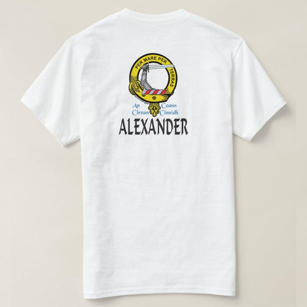 Alexander Scottish Clan Crest Full T-Shirt, Family Crest Shirt
