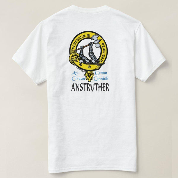 Anstruther Scottish Clan Crest Full T-Shirt, Family Crest Shirt