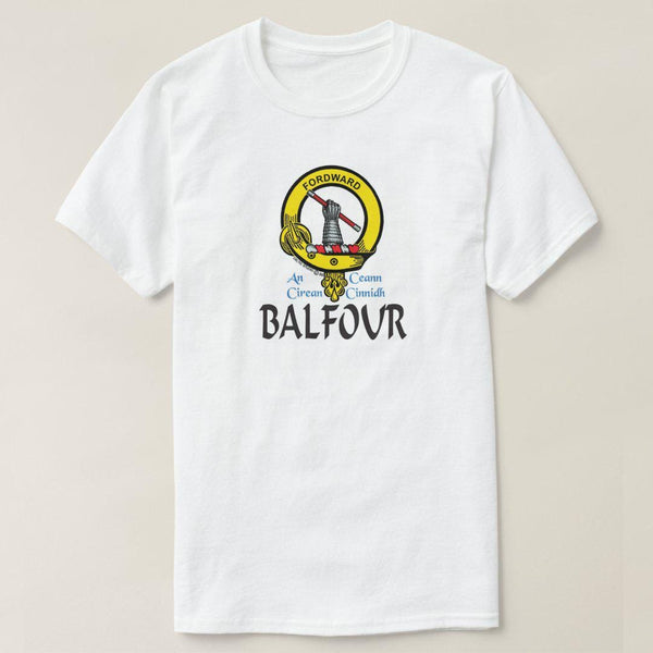 Balfour Scottish Clan Crest Full T-Shirt, Family Crest Shirt