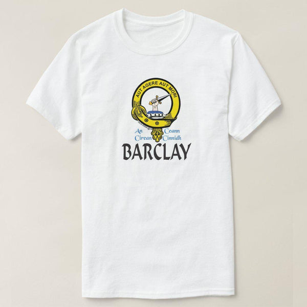Barclay Scottish Clan Crest Full T-Shirt, Family Crest Shirt