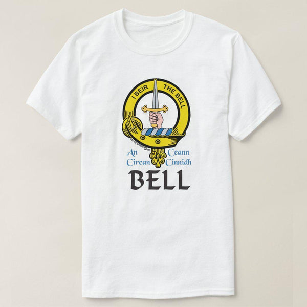 Bell Scottish Clan Crest Full T-Shirt, Family Crest Shirt
