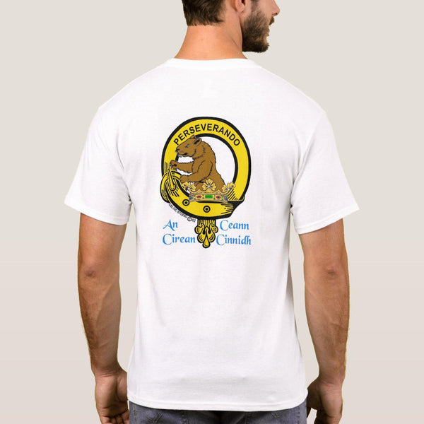 Beveridge Scottish Clan Crest Full T-Shirt, Family Crest Shirt
