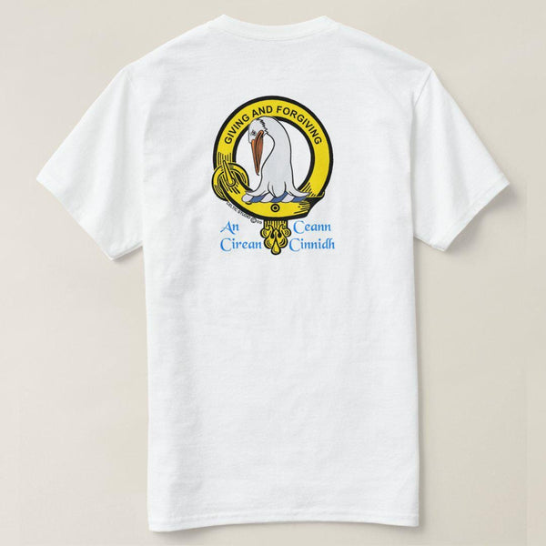 Biggar Scottish Clan Crest Full T-Shirt, Family Crest Shirt