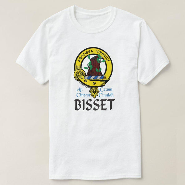 Bisset Scottish Clan Crest Full T-Shirt, Family Crest Shirt