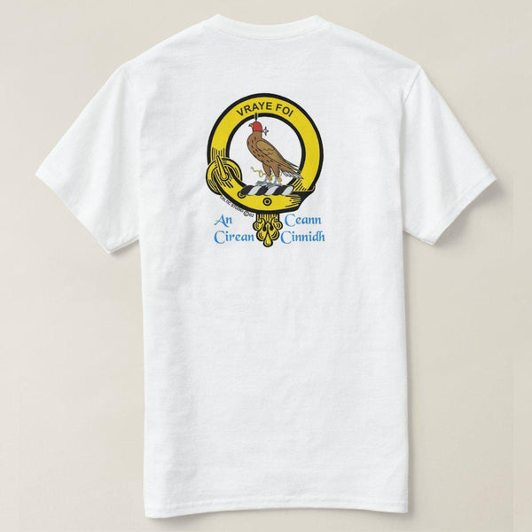 Boswell Scottish Clan Crest Full T-Shirt, Family Crest Shirt