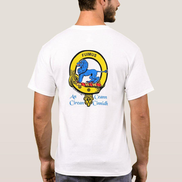 Bruce Scottish Clan Crest Full T-Shirt, Family Crest Shirt