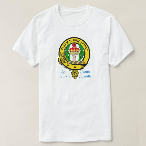Buchanan Scottish Clan Crest Full T-Shirt, Family Crest Shirt