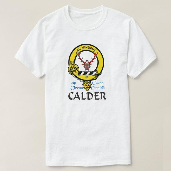 Calder Scottish Clan Crest Full T-Shirt, Family Crest Shirt