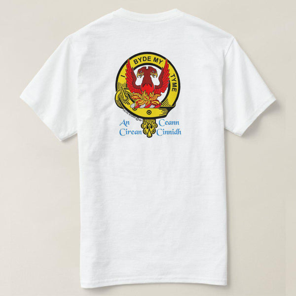 Campbell Loudoun Scottish Clan Crest Full T-Shirt, Family Crest Shirt
