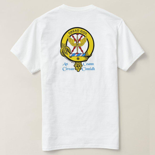Carnegie Scottish Clan Crest Full T-Shirt, Family Crest Shirt