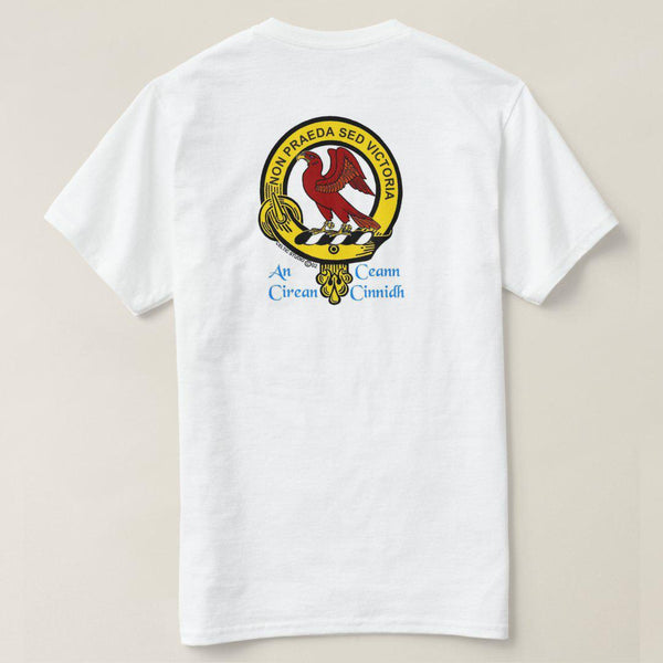 Chalmers Scottish Clan Crest Full T-Shirt, Family Crest Shirt
