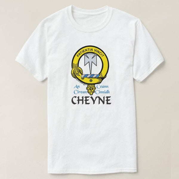 Cheyne Scottish Clan Crest Full T-Shirt, Family Crest Shirt