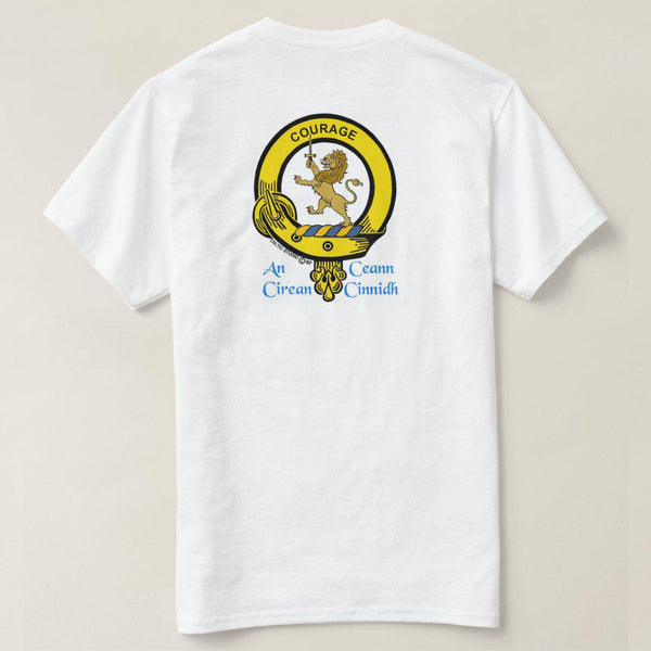 Cumming Scottish Clan Crest Full T-Shirt, Family Crest Shirt