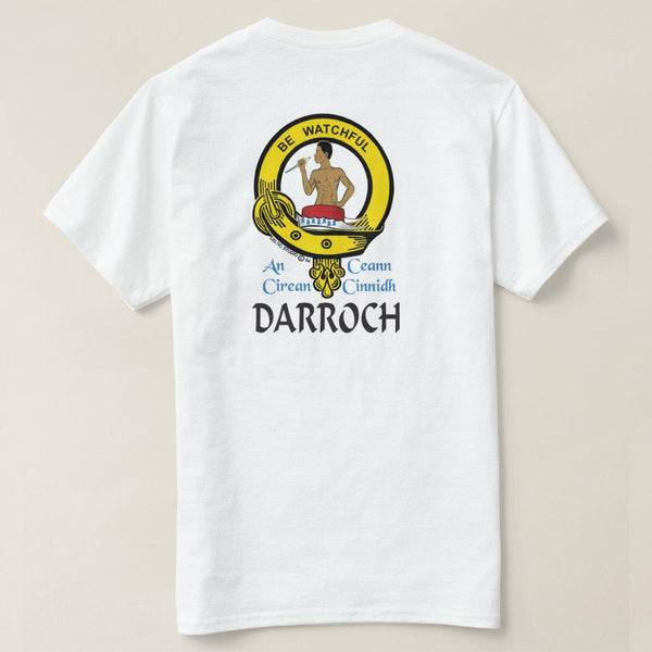 Darroch Scottish Clan Crest Full T-Shirt, Family Crest Shirt