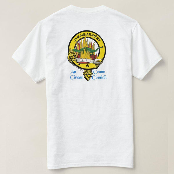 Douglas Scottish Clan Crest Full T-Shirt, Family Crest Shirt