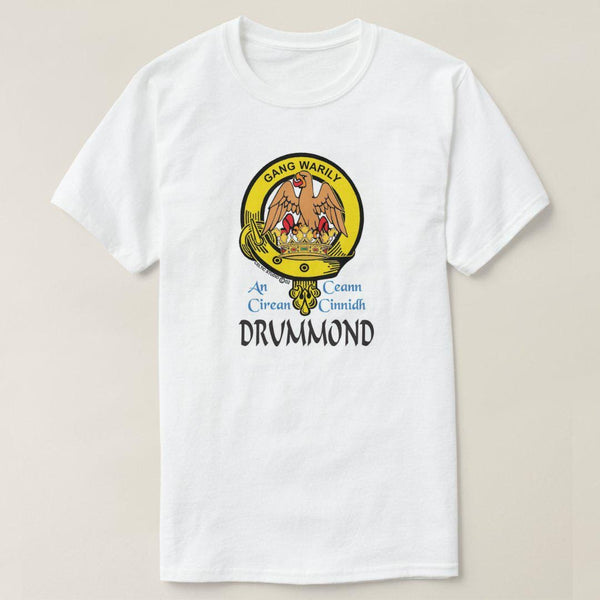 Drummond Scottish Clan Crest Full T-Shirt, Family Crest Shirt