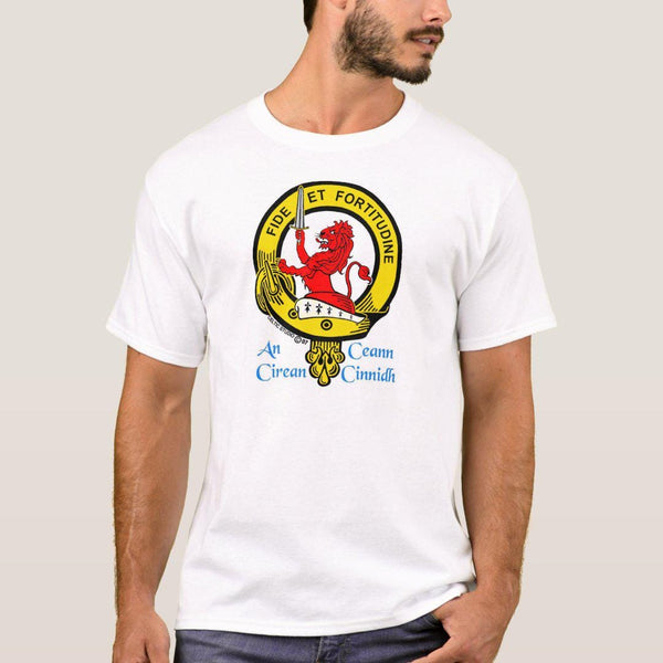Farquharson Scottish Clan Crest Full T-Shirt, Family Crest Shirt