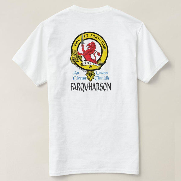Farquharson Scottish Clan Crest Full T-Shirt, Family Crest Shirt