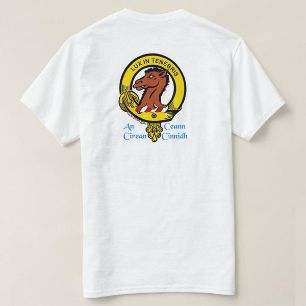 Fullerton Scottish Clan Crest Full T-Shirt, Family Crest Shirt