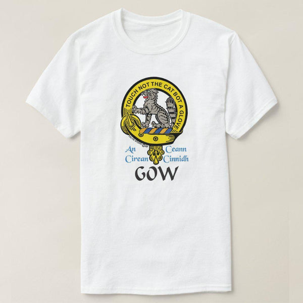 Gow Scottish Clan Crest Full T-Shirt, Family Crest Shirt