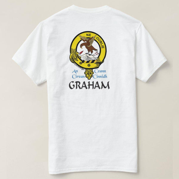 Graham Scottish Clan Crest Full T-Shirt, Family Crest Shirt