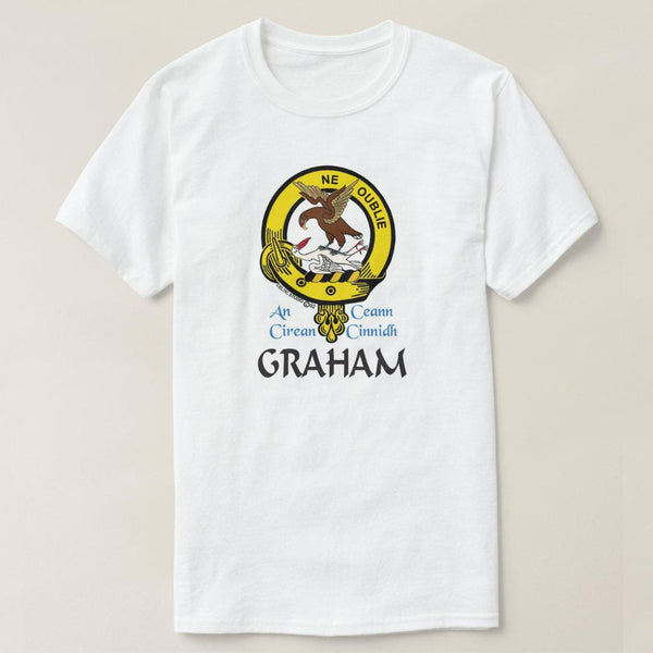 Graham Scottish Clan Crest Full T-Shirt, Family Crest Shirt