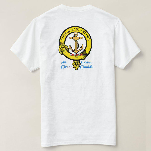 Gray Scottish Clan Crest Full T-Shirt, Family Crest Shirt