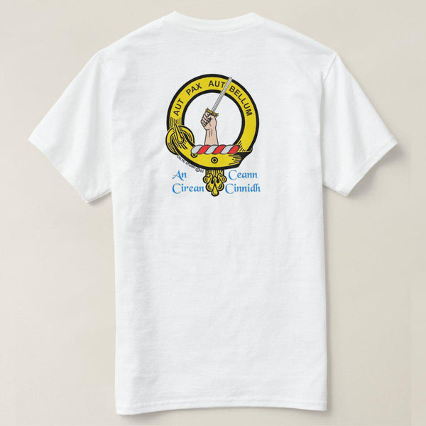 Gunn Scottish Clan Crest Full T-Shirt, Family Crest Shirt