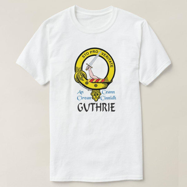 Guthrie Scottish Clan Crest Full T-Shirt, Family Crest Shirt