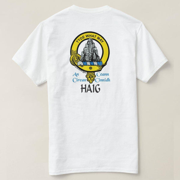 Haig Scottish Clan Crest Full T-Shirt, Family Crest Shirt