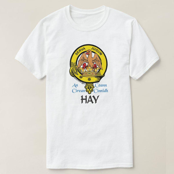 Hay Scottish Clan Crest Full T-Shirt, Family Crest Shirt