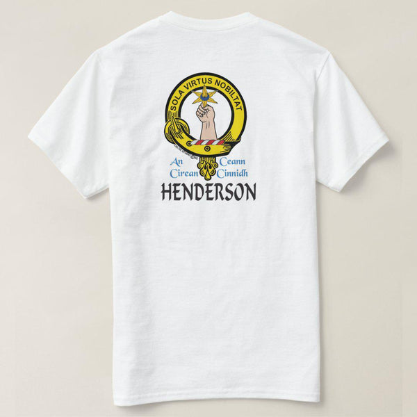 Henderson Scottish Clan Crest Full T-Shirt, Family Crest Shirt