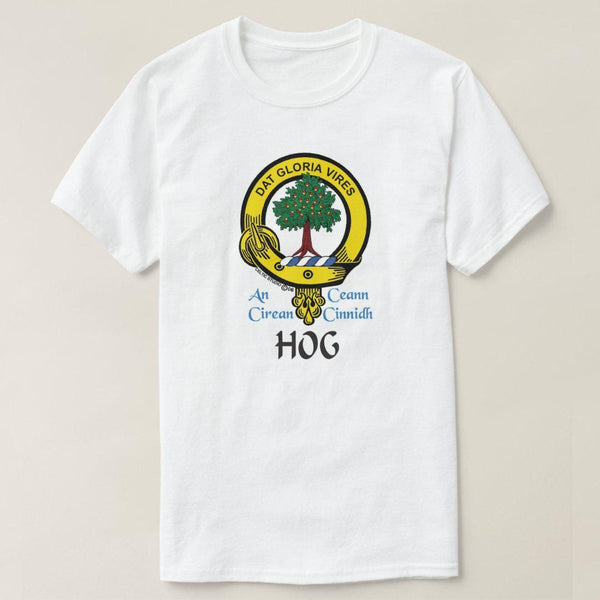 Hog Scottish Clan Crest Full T-Shirt, Family Crest Shirt