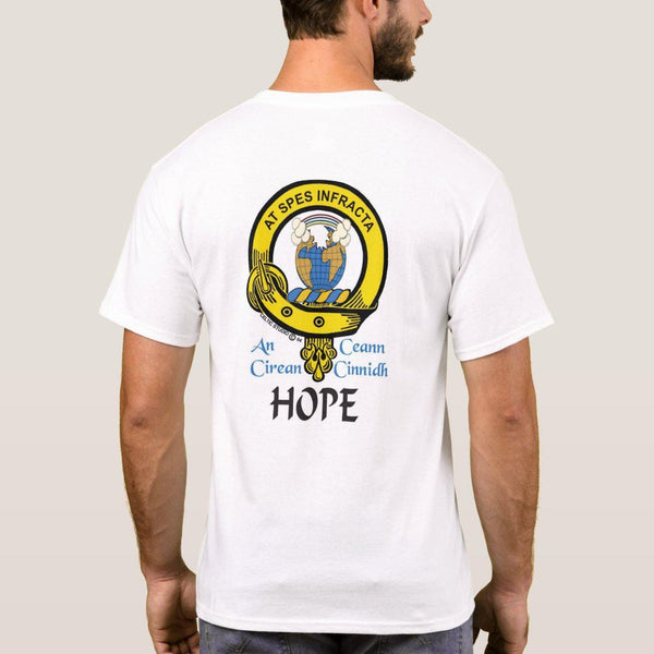 Hope Scottish Clan Crest Full T-Shirt, Family Crest Shirt