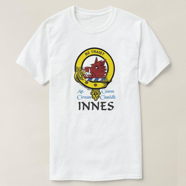 Innes Scottish Clan Crest Full T-Shirt, Family Crest Shirt