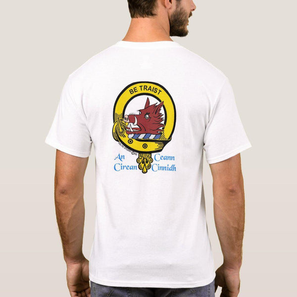 Innes Scottish Clan Crest Full T-Shirt, Family Crest Shirt