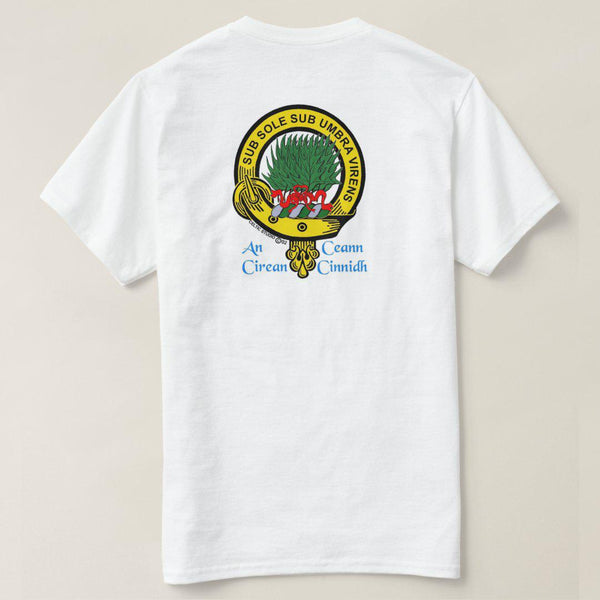 Irvine Scottish Clan Crest Full T-Shirt, Family Crest Shirt