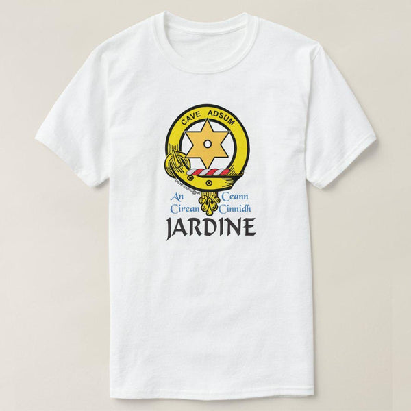 Jardine Scottish Clan Crest Full T-Shirt, Family Crest Shirt