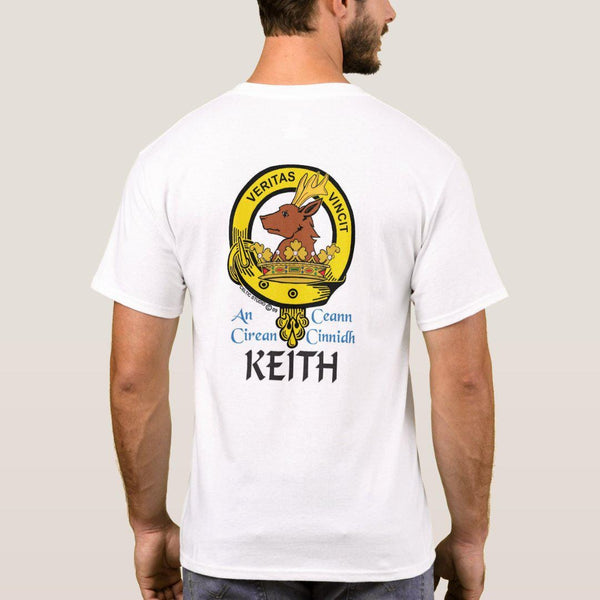 Keith Scottish Clan Crest Full T-Shirt, Family Crest Shirt